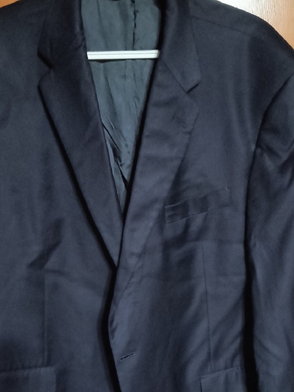 Dillard's Hart Schaffner Marx Navy Blazer with Gold Accents